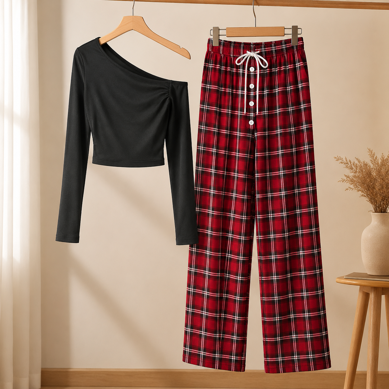 Cherry Pajama Set