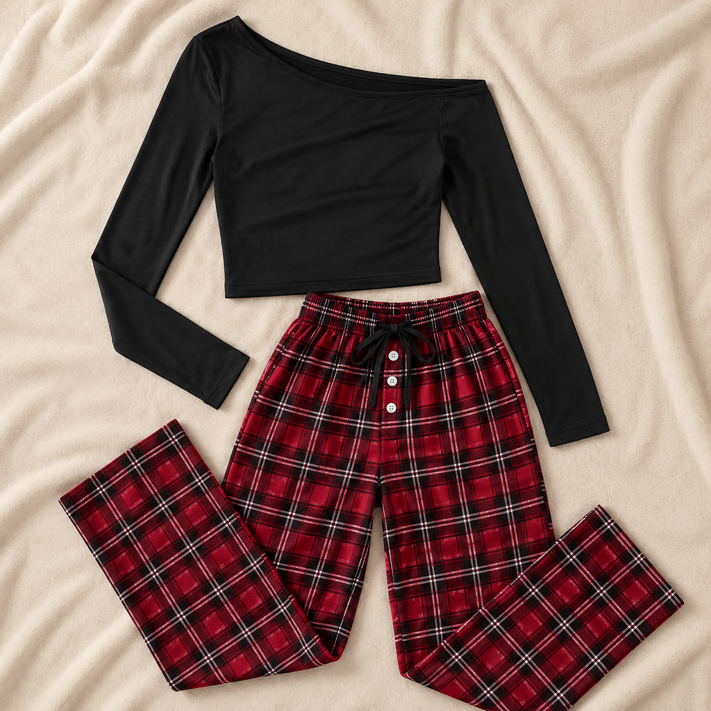 Cherry Pajama Set